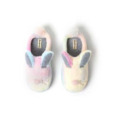 Dearfoams Kid's Easter Bunny Clog Slipper | Target