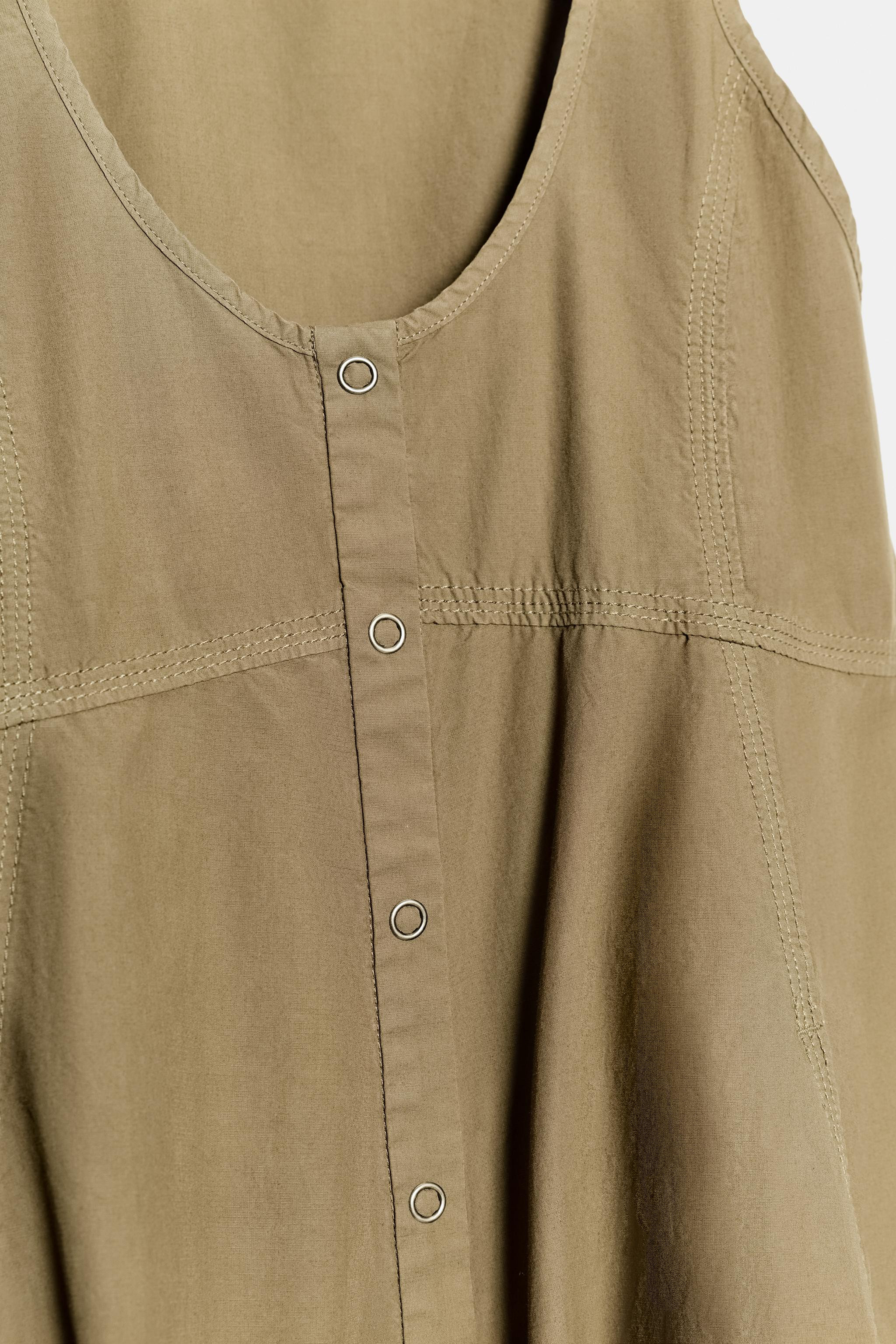 WASHED POPLIN DRESS | Zara US