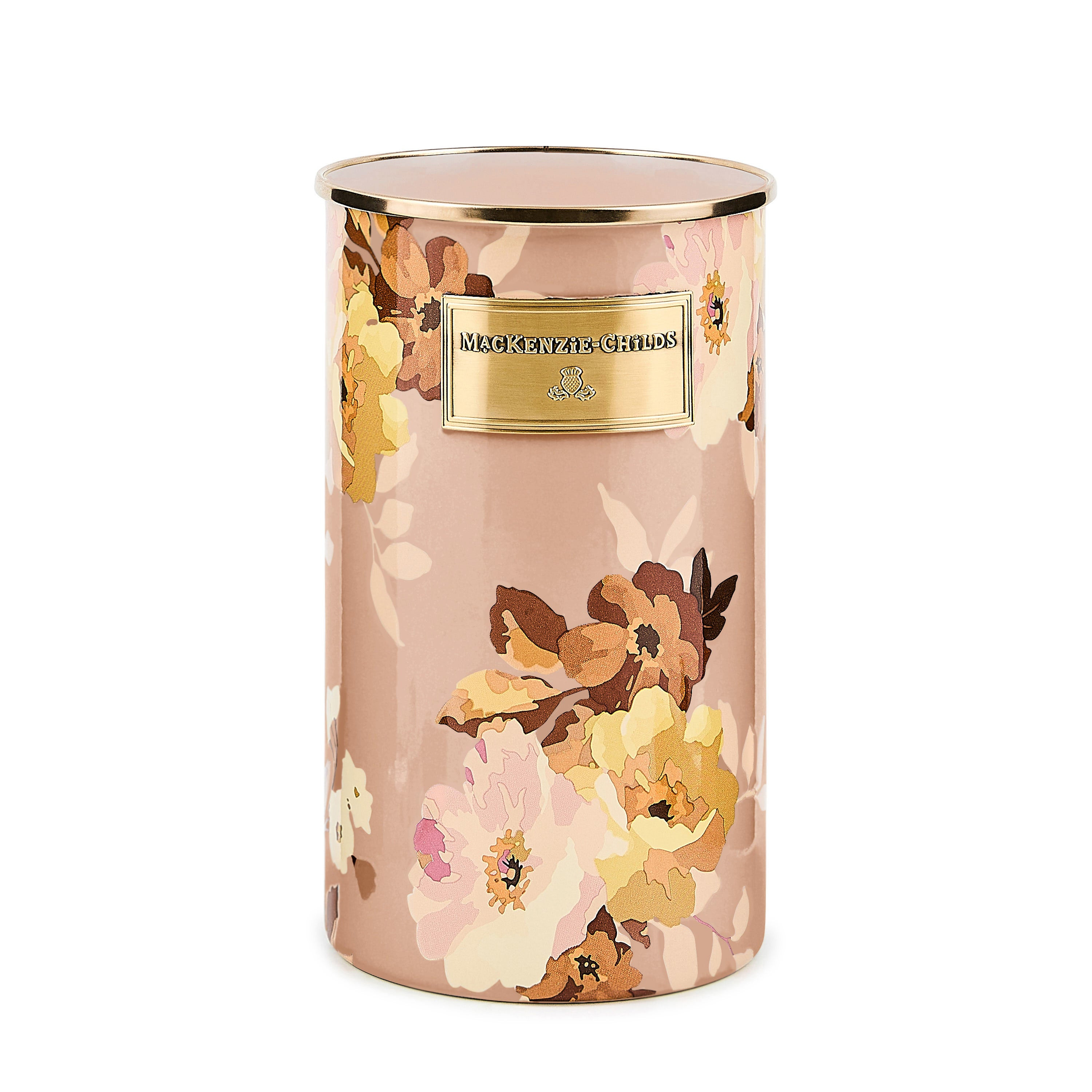 MacKenzie-Childs Wild Rose Mauve Utensil Holder | MacKenzie-Childs