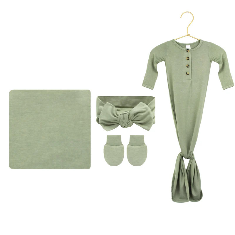 Marley Newborn Headband Bundle (Gown) | Lou Lou & Company
