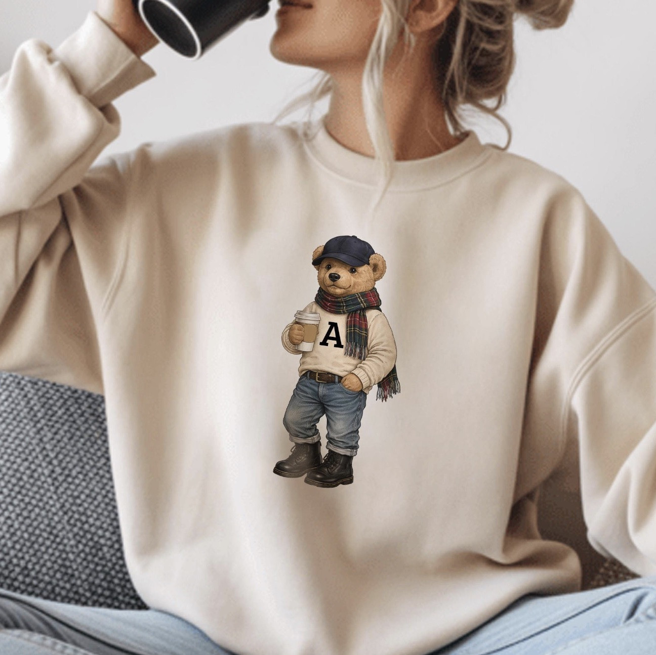 I found the CUTEST customizable “polo” bear sweatshirt on Etsy! I got them to do the R for my husband and daughter’s school! As a coach’s wife and sports Mom, I love team gear that’s spirited but not cheesy. This is perfect!

#LTKootd