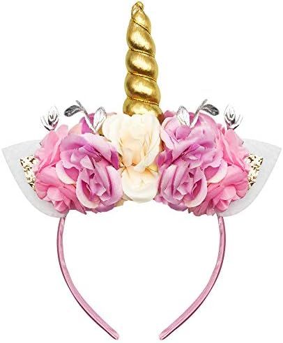Unicorn Headband-Unicorn Party Supplies-Unicorn Headband for Girls | Amazon (US)
