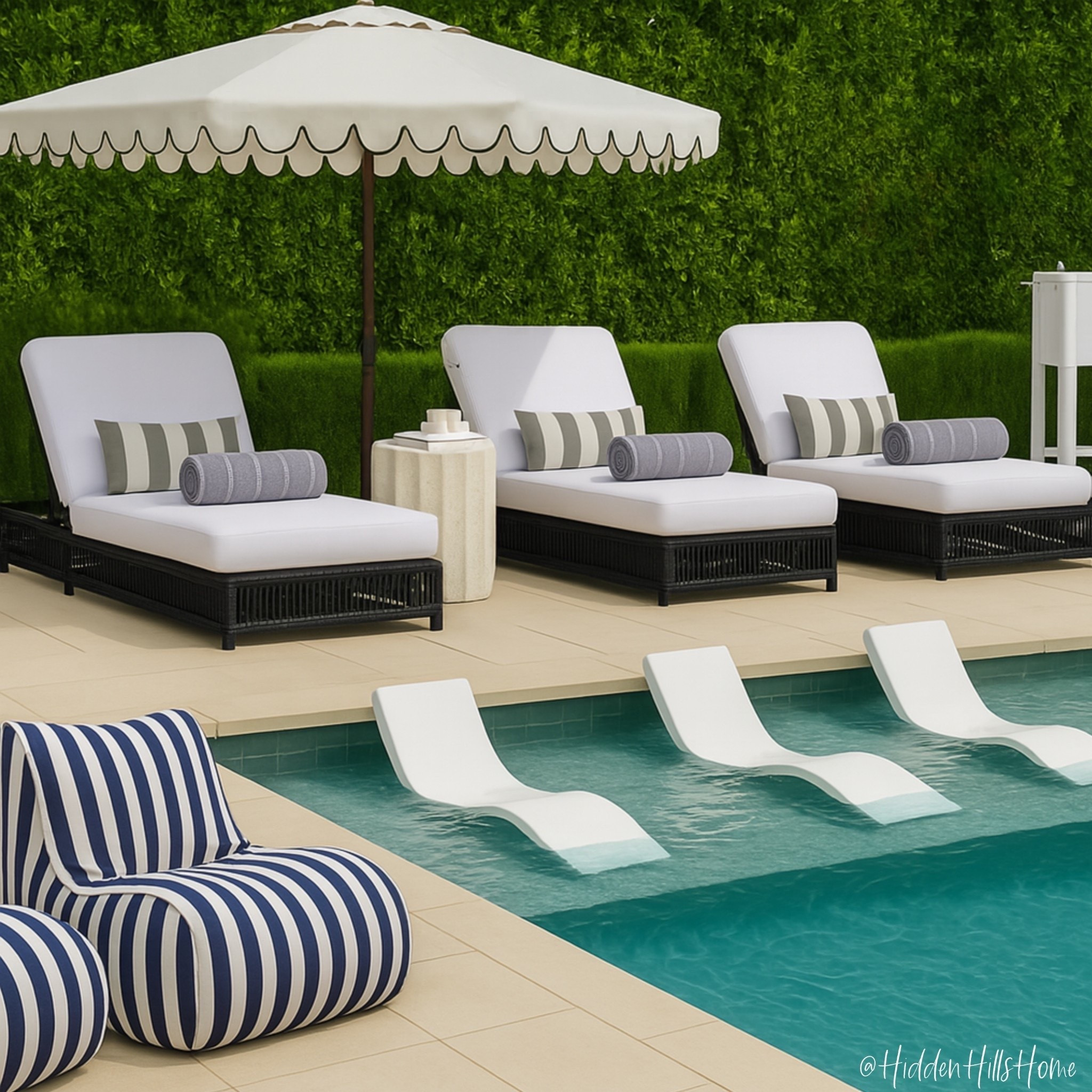 Pool deck ideas! Pool lounge chairs, outdoor furniture, outdoor patio #pool

#LTKHome #LTKSaleAlert #LTKSeasonal