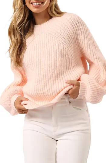 Petal & Pup London Blouson Sleeve Sweater | Nordstrom | Nordstrom