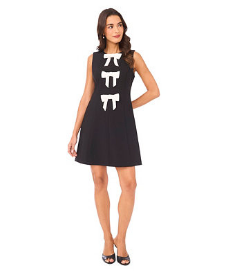 Women's Attached Bows Sleeveless Mini Dress | Macy's