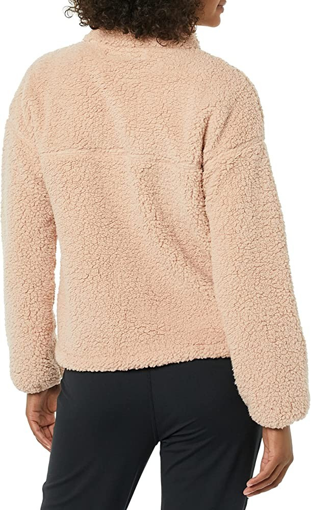 Amazon Essentials Women's Seamed Sherpa Jacket | Amazon (US)