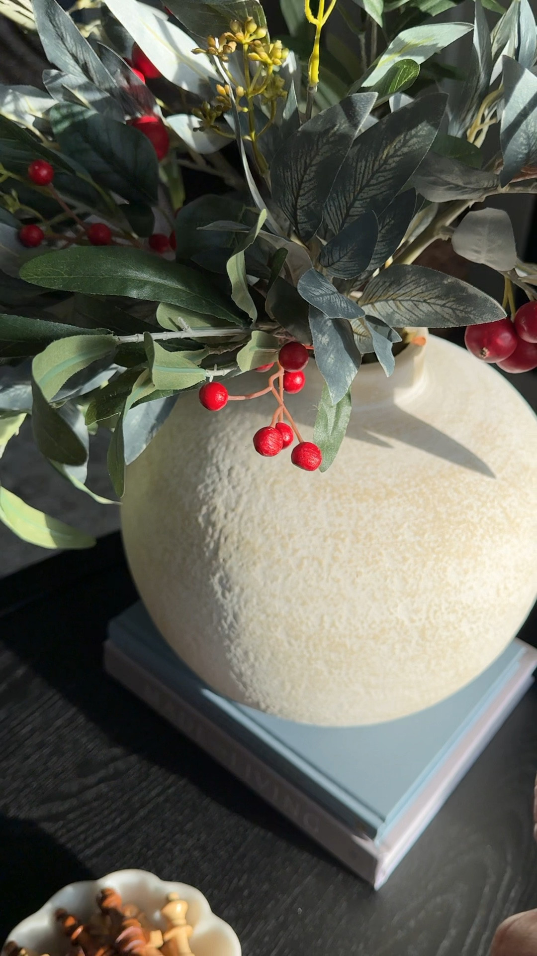 Beautiful vase, and two faux berry stems for this holiday look! 

#LTKSeasonal #LTKHoliday #LTKHolidaySale