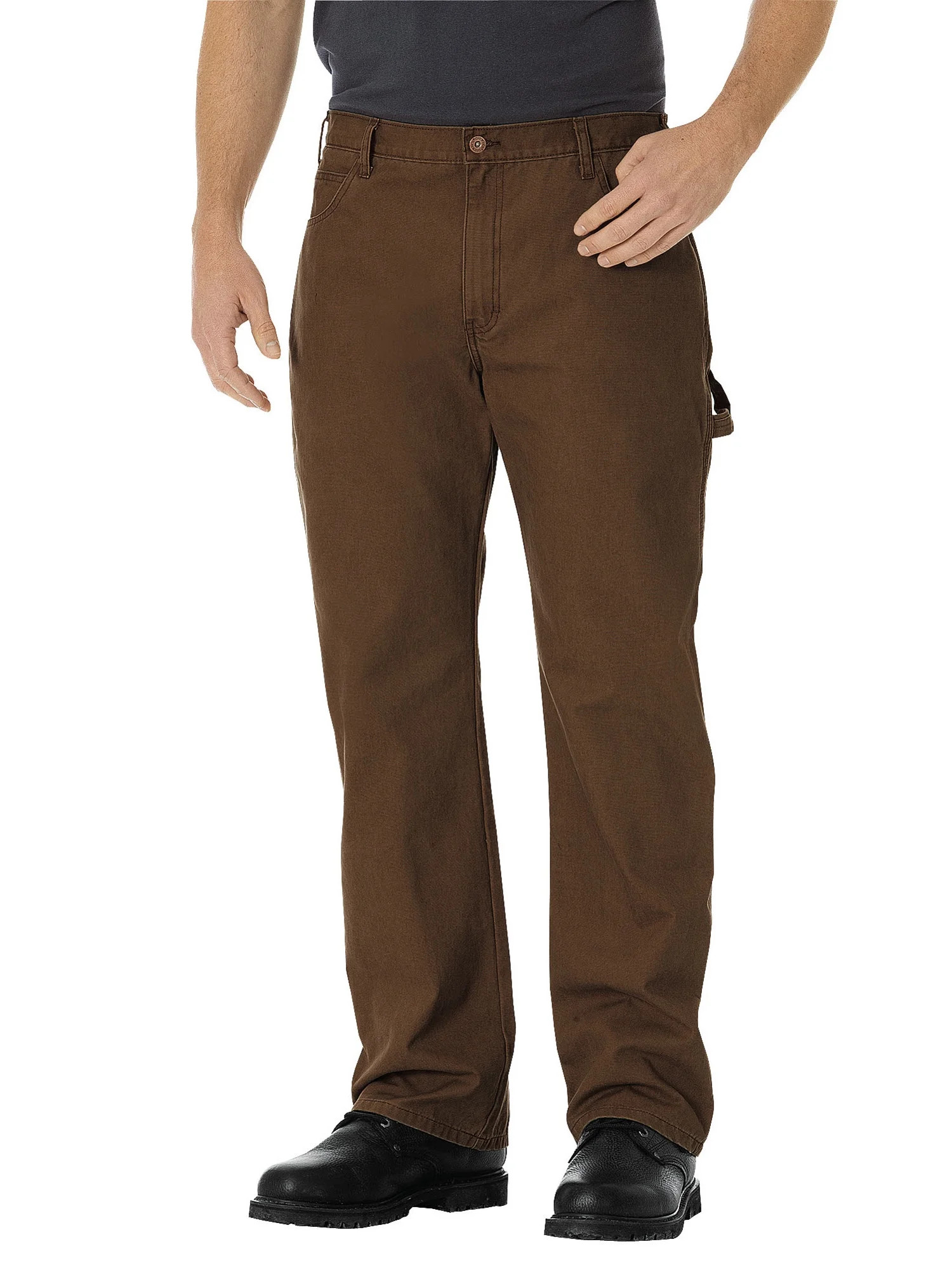 Dickies Mens Relaxed Fit Straight Leg Carpenter Duck Jeans - Walmart.com | Walmart (US)