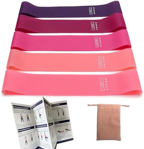 Resistance Bands Set, Resistance Loop Exercise Bands with Instruction Guide and Carry Bag, Versat... | Amazon (US)