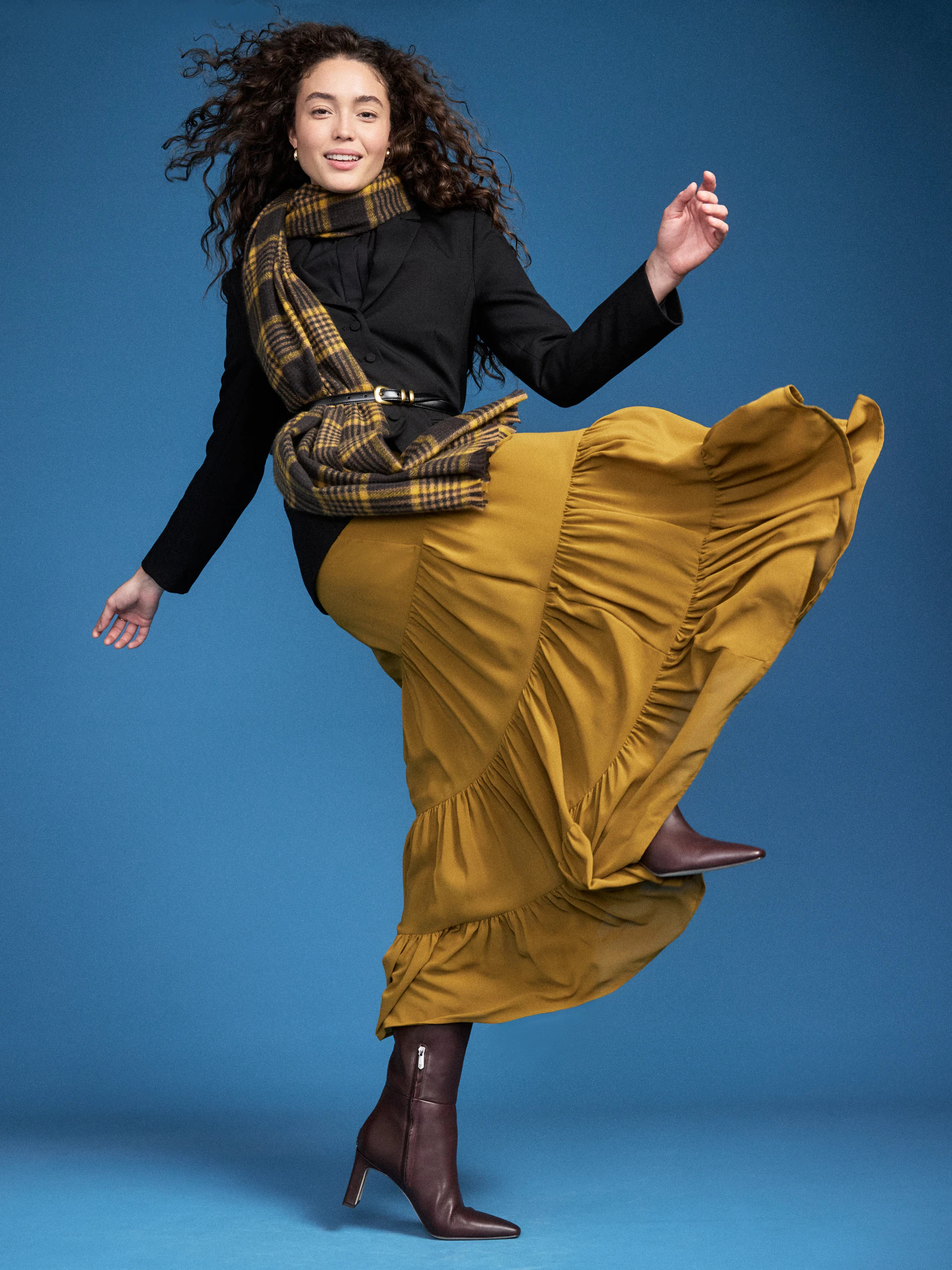 Old Navy x Altuzarra Tiered Swing Maxi Skirt | Old Navy (US)