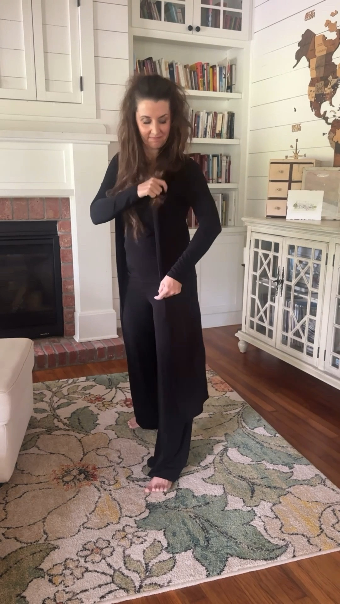 The perfect travel outfit does exist! This one is so incredibly comfortable and fits true to size. You can literally wipe it up in your suitcase take it out and put it on and it will look amazing.

#LTKOver40 #LTKootd #LTKTravel