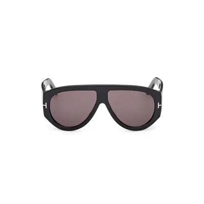 TOM FORD Bronson 60mm Aviator Sunglasses in Havana/Other /Brown at Nordstrom | Nordstrom