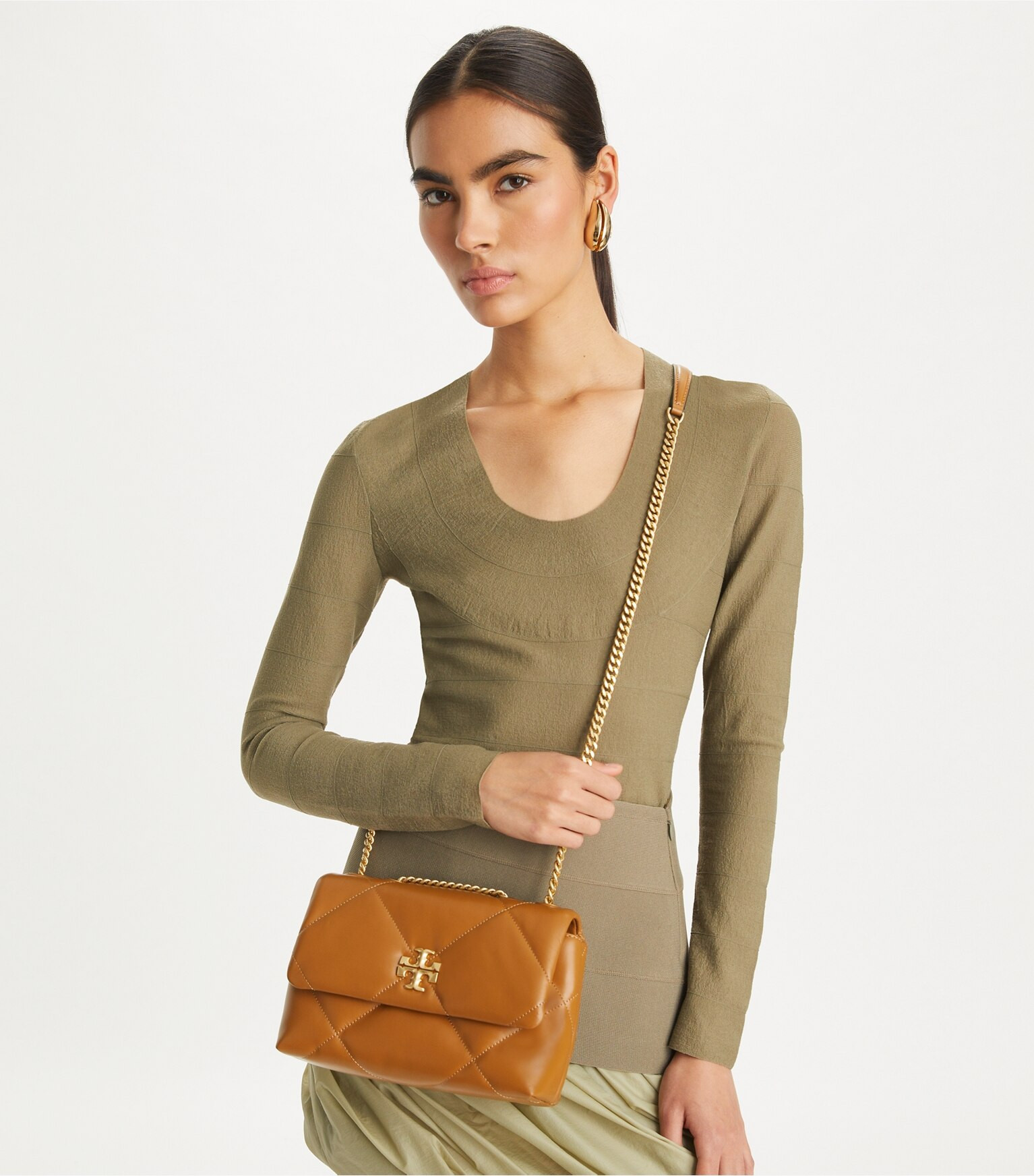 Small Kira Diamond Quilt Convertible Shoulder Bag: Women's Designer Shoulder Bags | Tory Burch | Tory Burch (US)