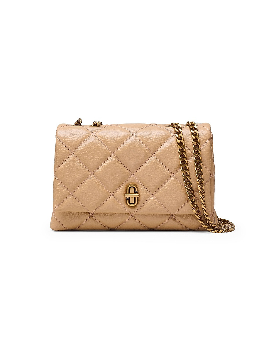 Women's The Slim Dual Quilted Convertible Shoulder Bag - Camel | Saks Fifth Avenue