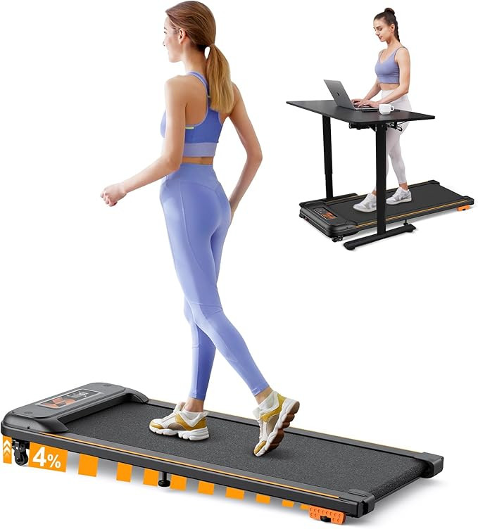 Walking Pad Treadmill with Incline and APP, Under Desk Portable Treadmill for Home Office with 26... | Amazon (US)