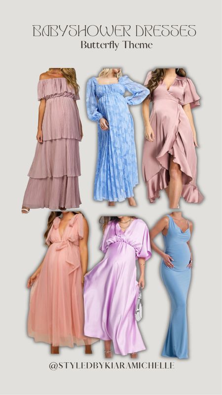 Maternity Dresses for a Butterfly Themed Babyshower 

#LTKunder100 #LTKstyletip #LTKbump