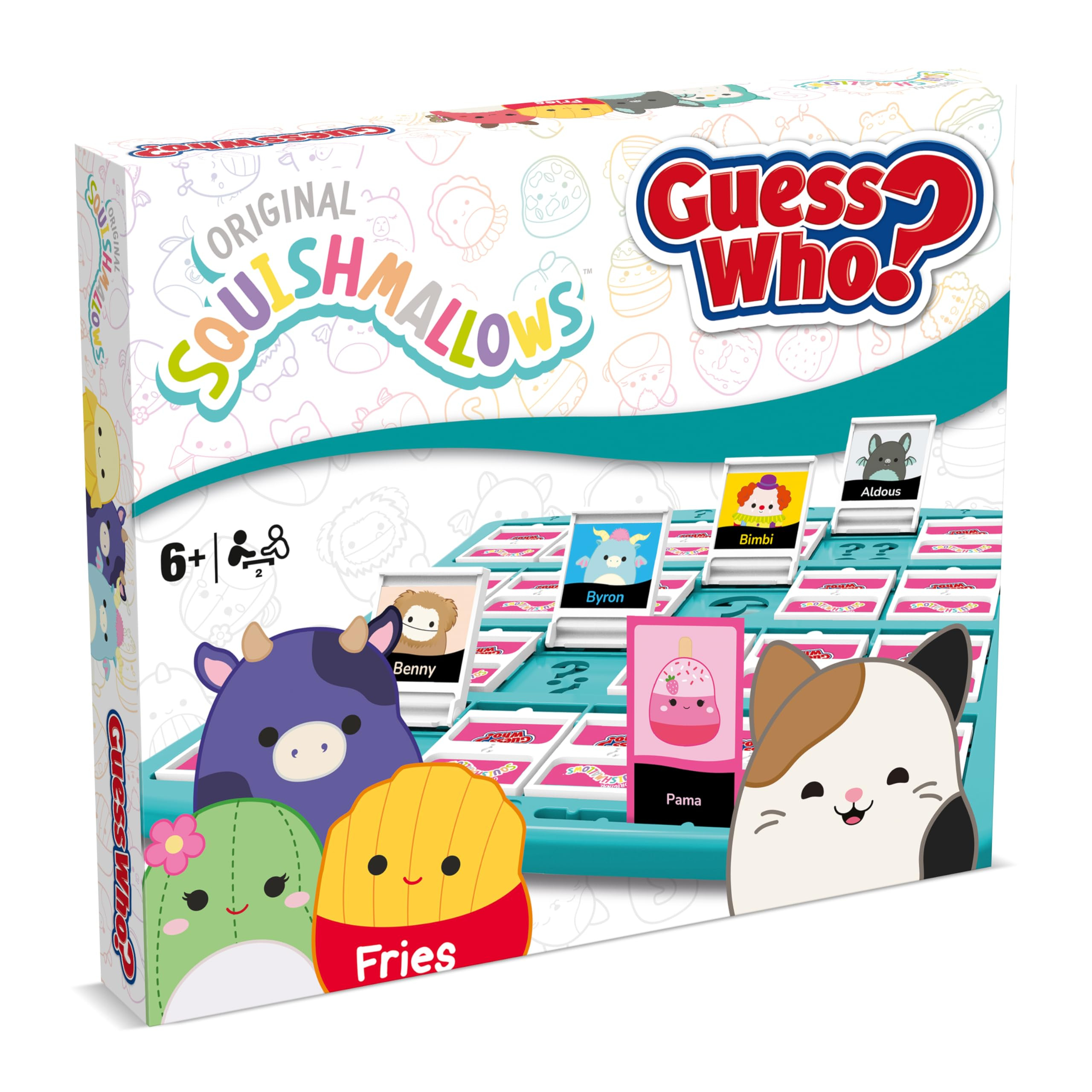 Winning Moves Squishmallows Guess Who? Board Game Meet all your favorite characters including Cam... | Amazon (UK)