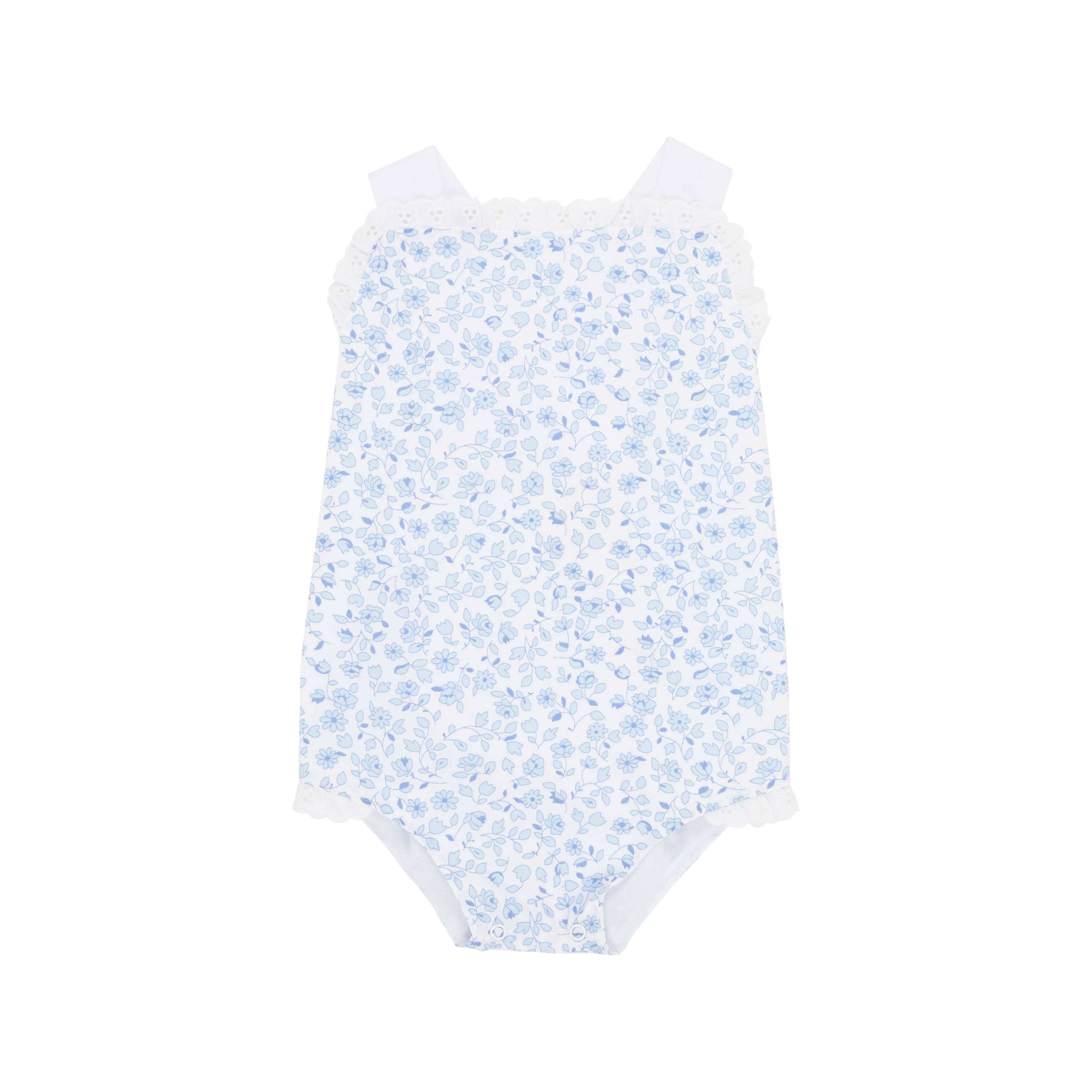 Sisi Sunsuit Greenbriar Garden with Worth Ave White | Loozieloo