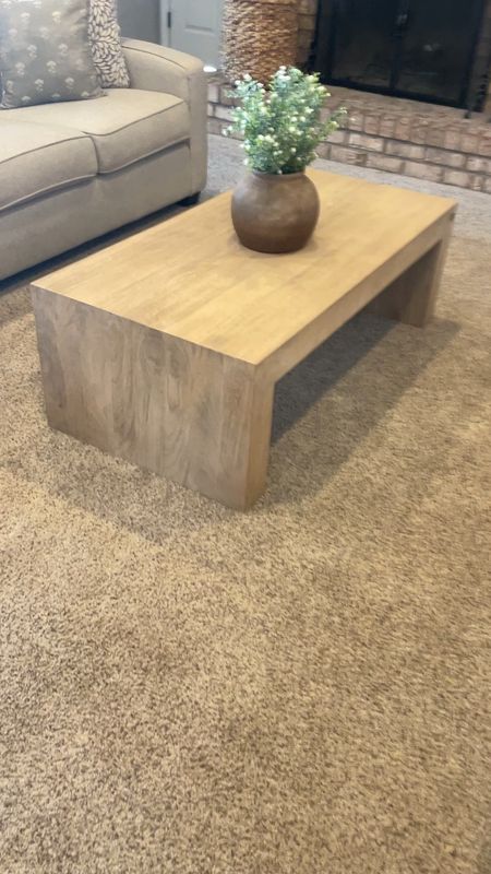 Client space featuring this gorgeous wooden coffee table.  Love the modern lines.  

Coffee table.  Wayfair coffee table.  

#LTKHome #LTKStyleTip #LTKVideo