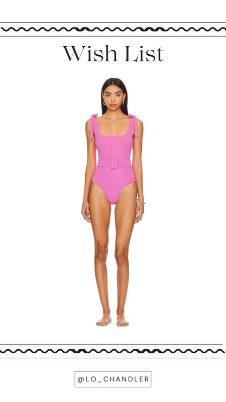 I love everything about this swimsuit! The color is so fun and the belt is so flattering! 



Swim 
Swimsuit
One piece
Vacation 
Beach outfit 

#LTKtravel #LTKswim #LTKstyletip