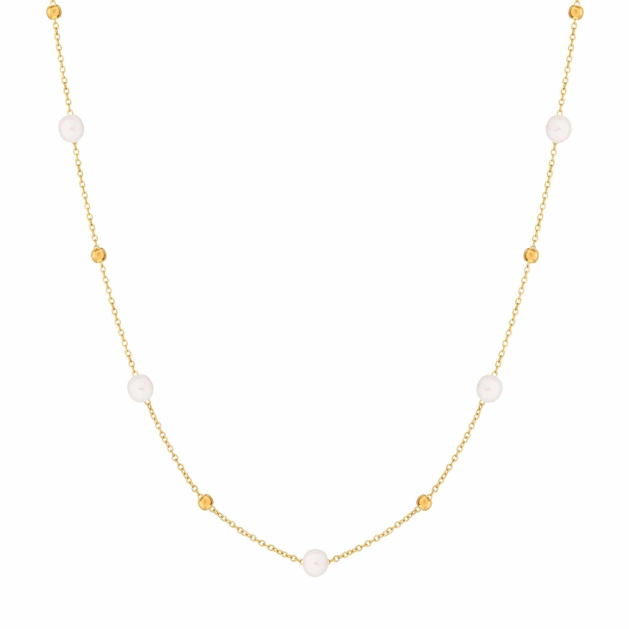 BOHOMOON Paradise Pearl Necklace | Waterproof & Tarnish Free Stainless | Bohomoon UK