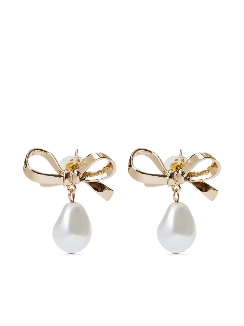 TWINSET Orecchini Con Fiocco | Oro | FARFETCH IT | Farfetch Global