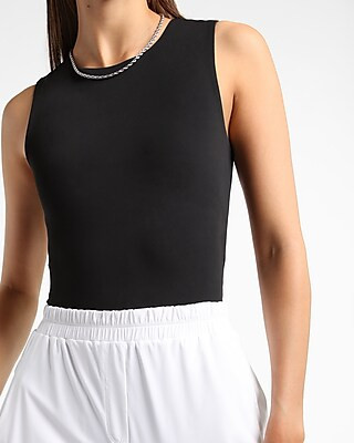 Body Contour High Compression Cutout Back Thong Bodysuit | Express