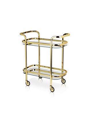 Viski Belmont Bar Cart & Reviews - Bar & Wine  - Dining - Macy's | Macys (US)