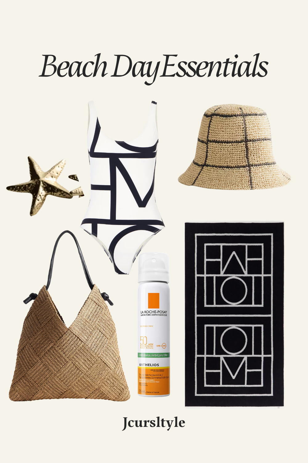 Beach Day Essentials. Luxury essentials, sun cream, beach towell, raffia bag, swimsuit, summer earrings, raffia hat, beach outfit summer vacation beach, summer vacation beach. 

 #LTKEurope #Europeansummer #UKCreator #EUcreator

#LTKSaleAlert #LTKSwim #LTKTravel