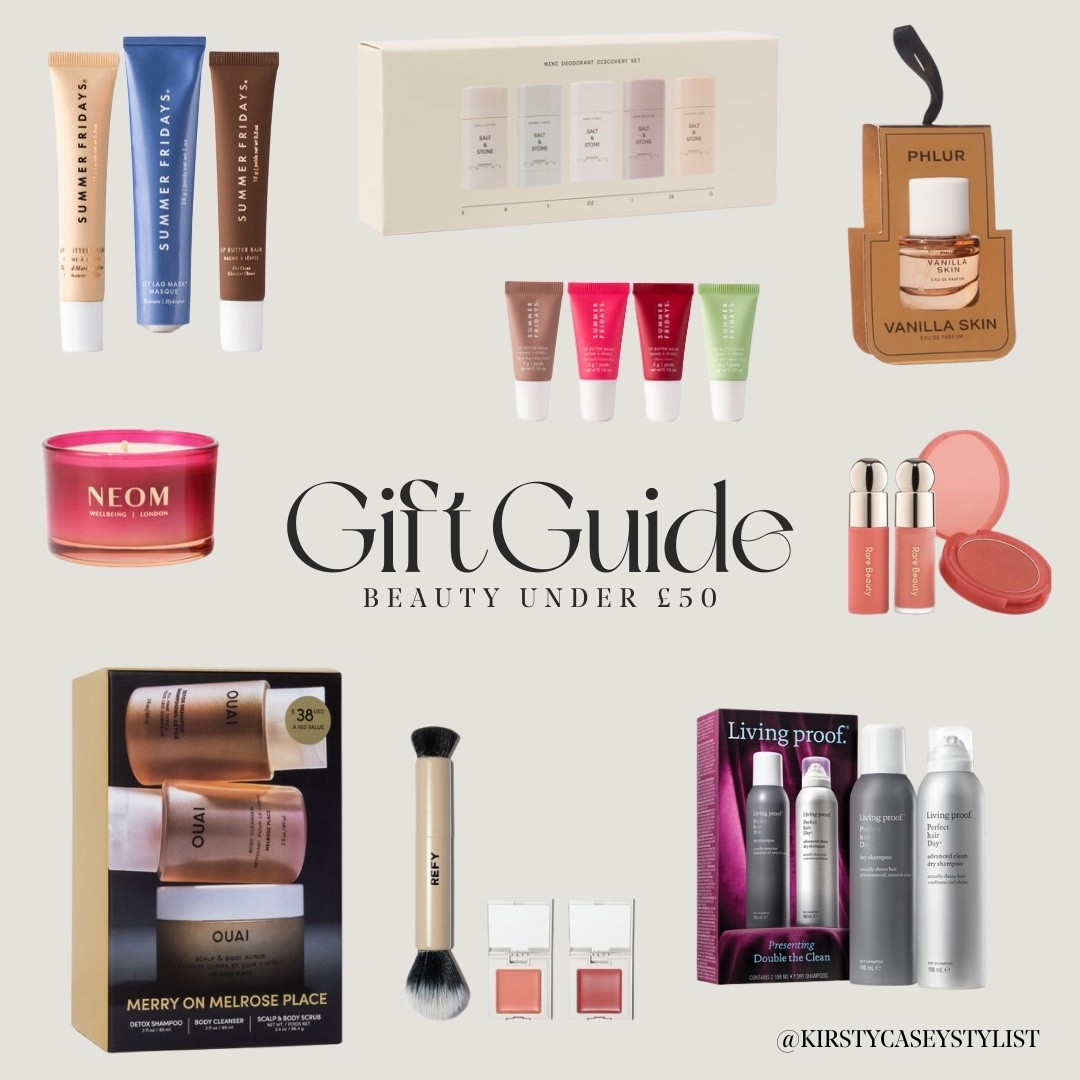 Beauty gifts under £50! 

#LTKgiftguide #LTKbeauty #LTKtravel
