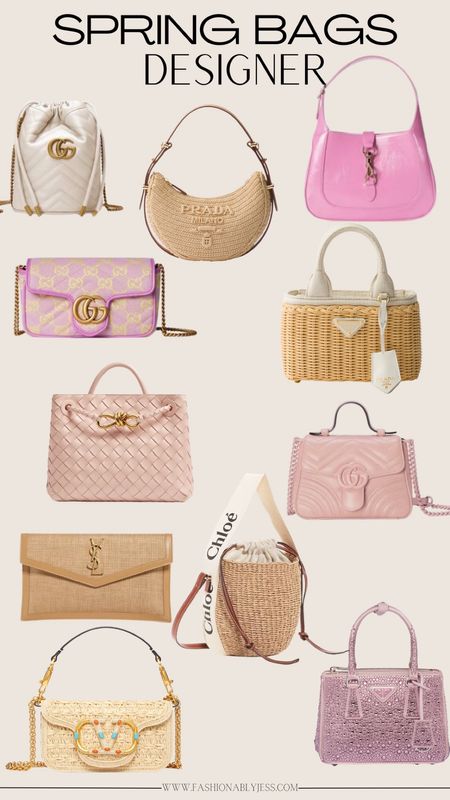 So many cute spring designer bags! 

#LTKitbag #LTKover40 #LTKstyletip