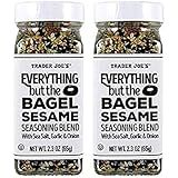 Trader Joe's Everything but the Bagel Sesame Seasoning Blend 2.3 Oz - PACK OF 2 | Amazon (US)
