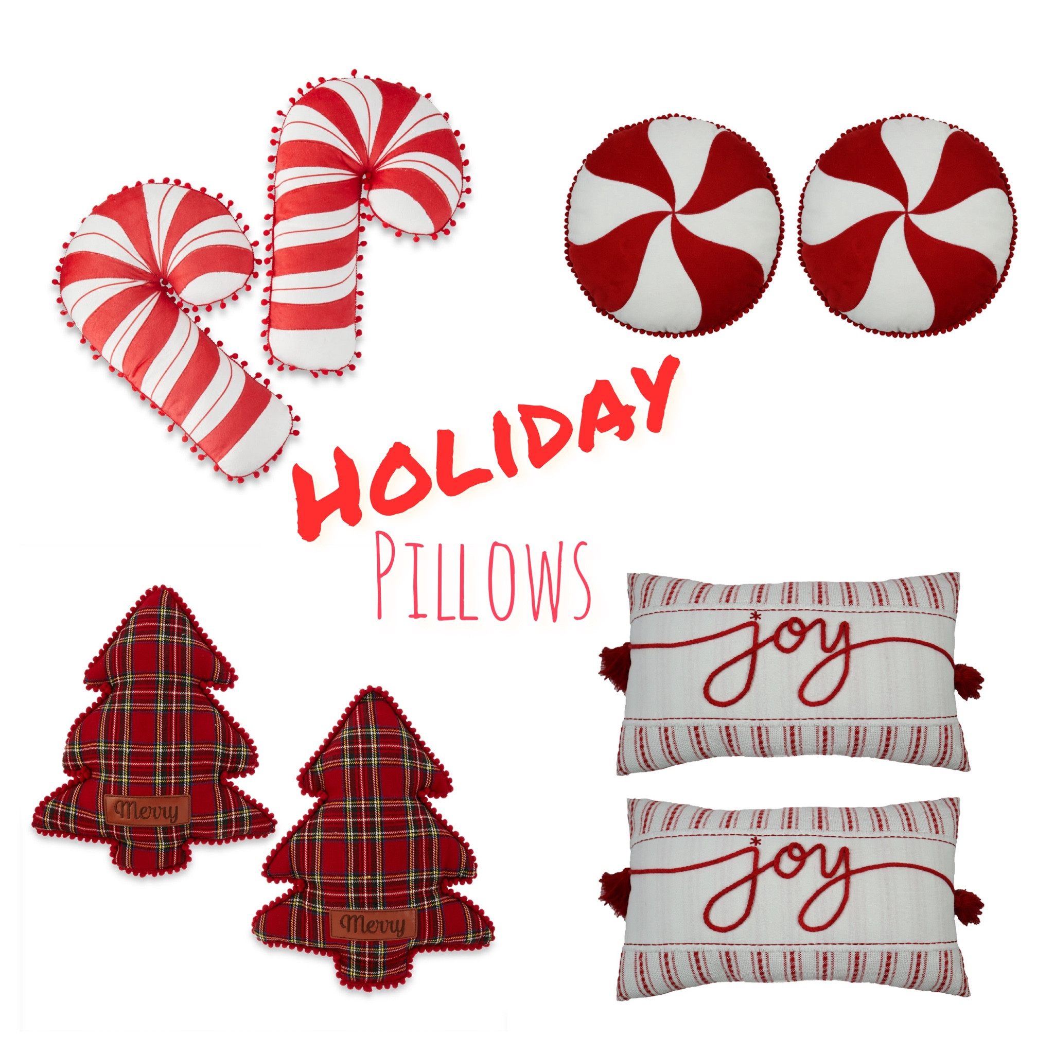 Holiday Pillows from Walmart! 
My Walmart sells them individually $8 a pillow 

#LTKSeasonal #LTKhome #LTKHoliday