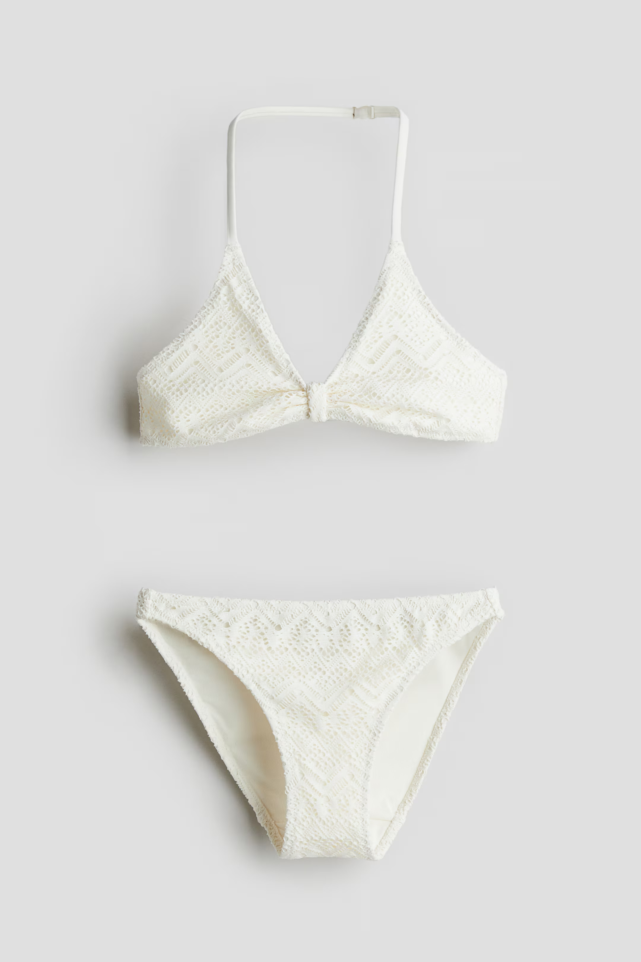 3-Piece Crochet-Look Swim Set | H&M (US + CA)
