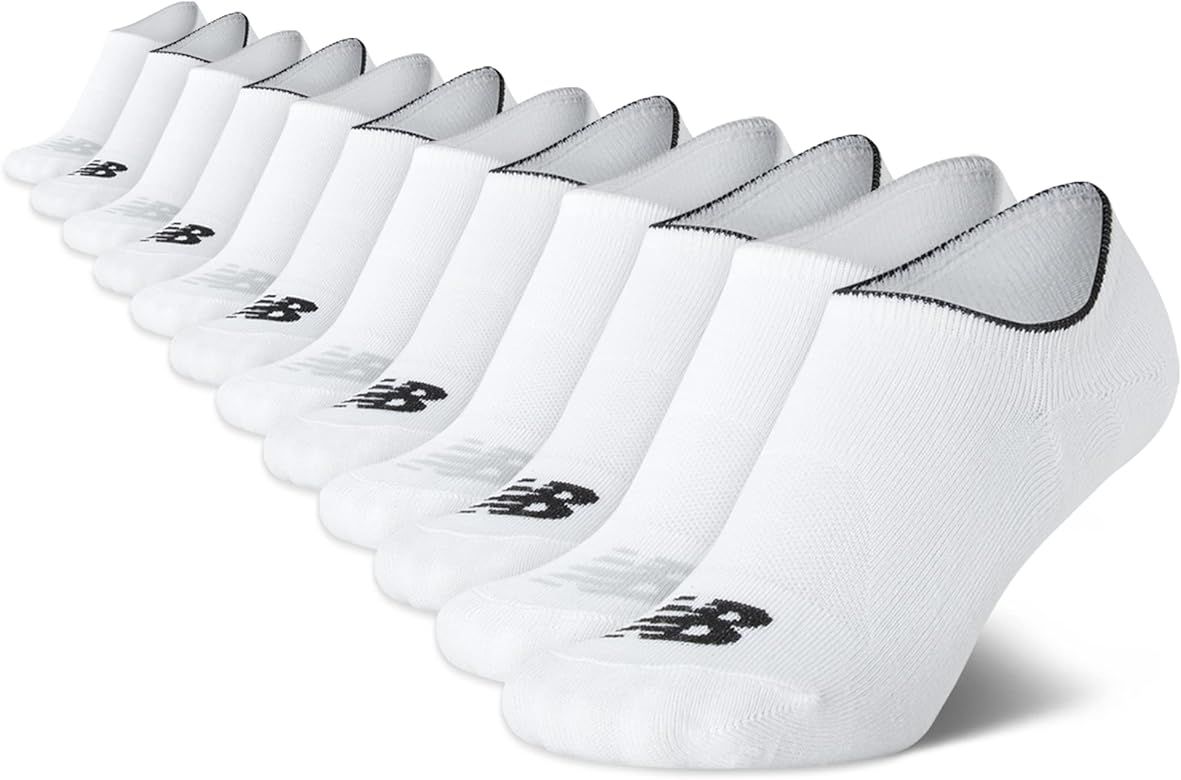 New Balance Women’s Athletic Socks – Cushion No Show Liner Socks (12 Pack) | Amazon (US)