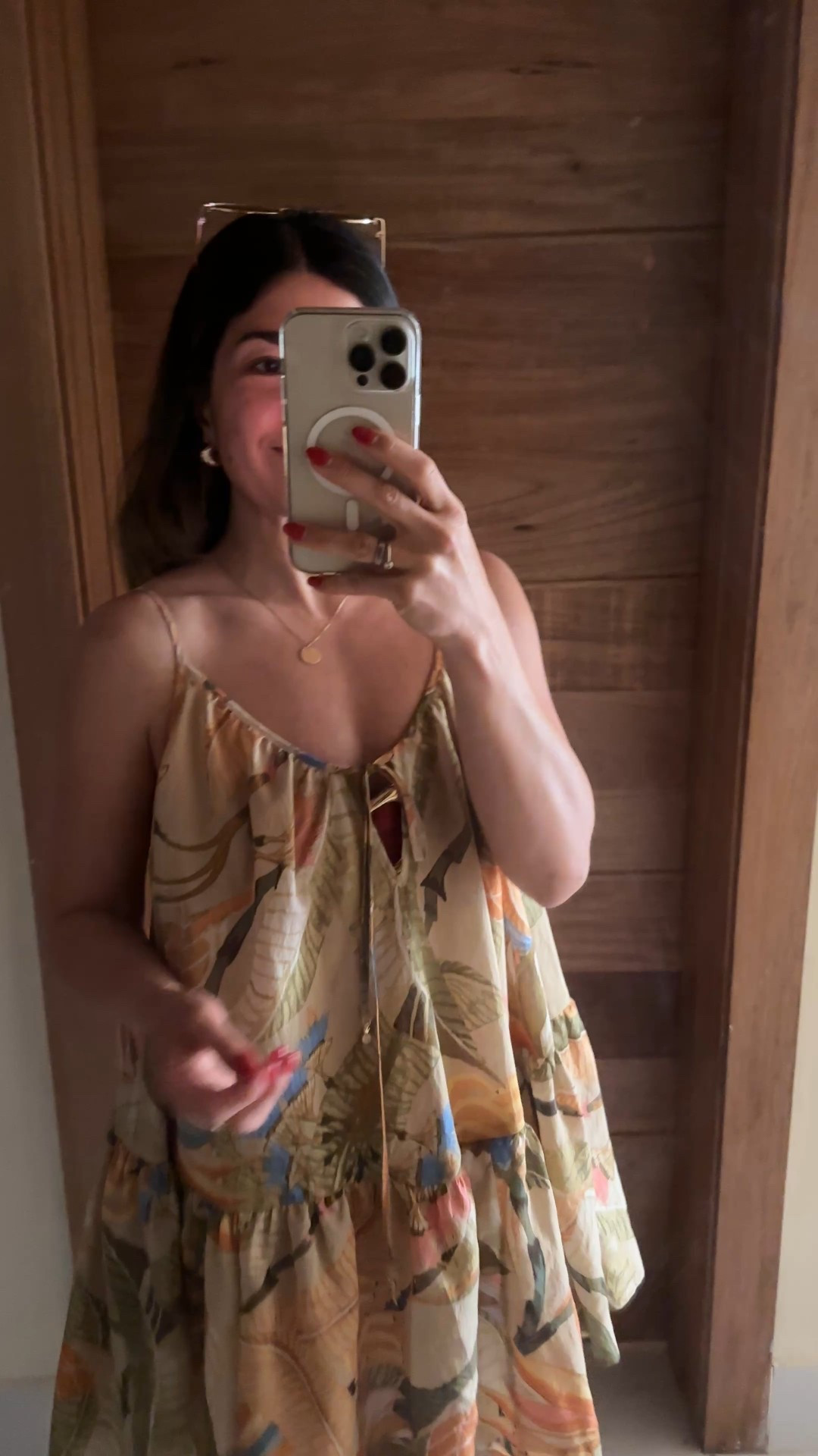 Such a fun dress to wear to the beach or to the pool. It’s also perfect to take it with you on your next vacation! 
Wearing size xs. 

#LTKSeasonal #LTKFindsUnder50 #LTKStyleTip