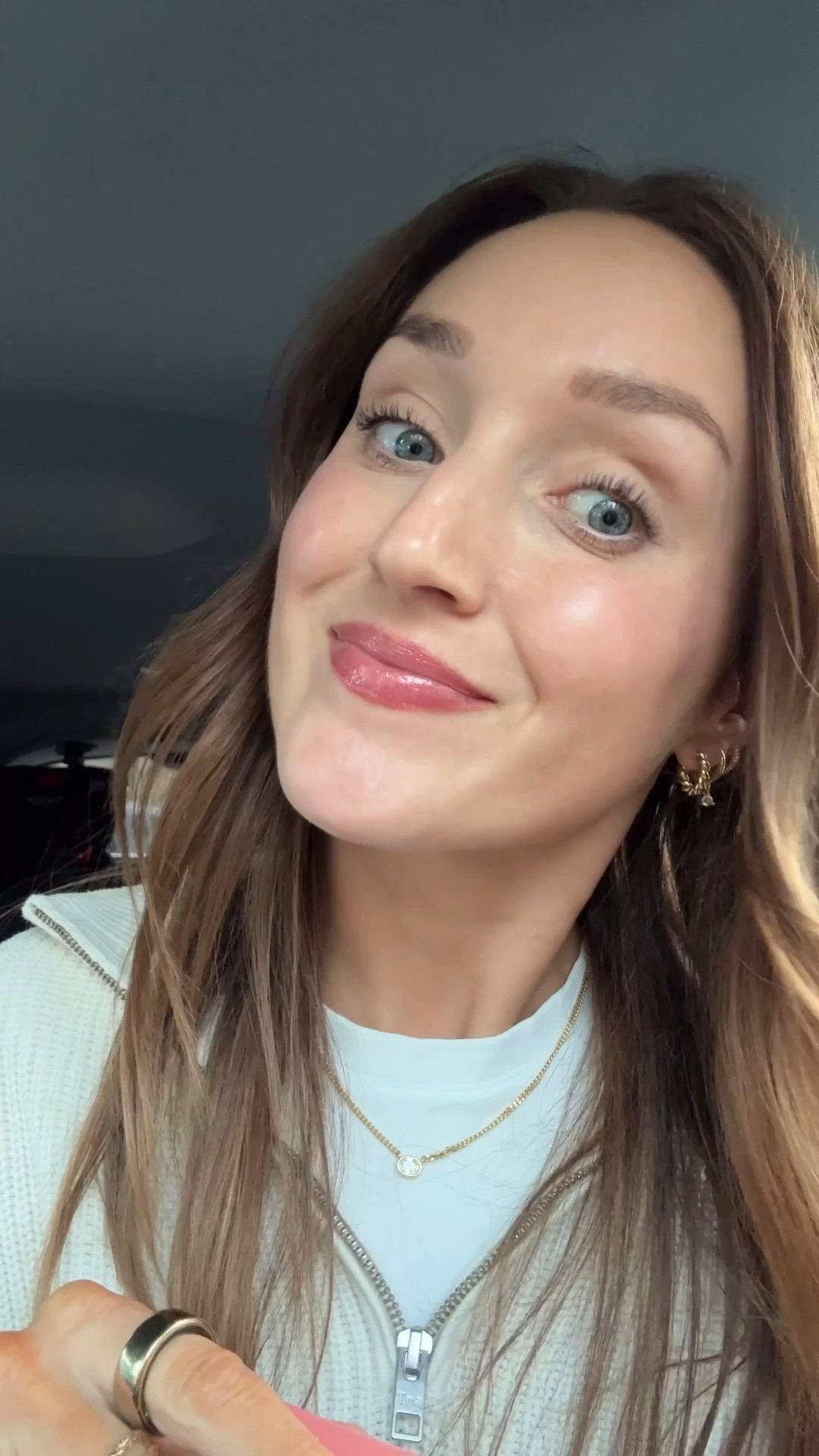 NYX stain in drippin in rose
Elf balm in strawberry shortcake 
Elf lip oil in it’s giving guava

#LTKBeauty