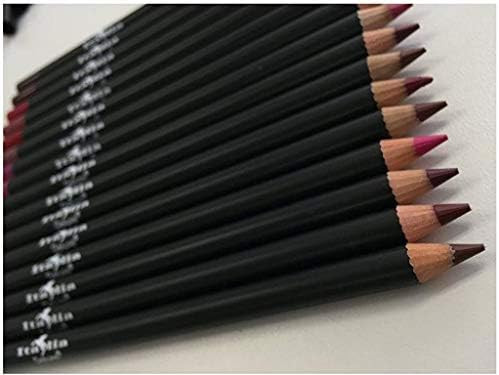 Italia Deluxe Ultra Fine Lip Liner set (Pack Of 12) | Amazon (US)