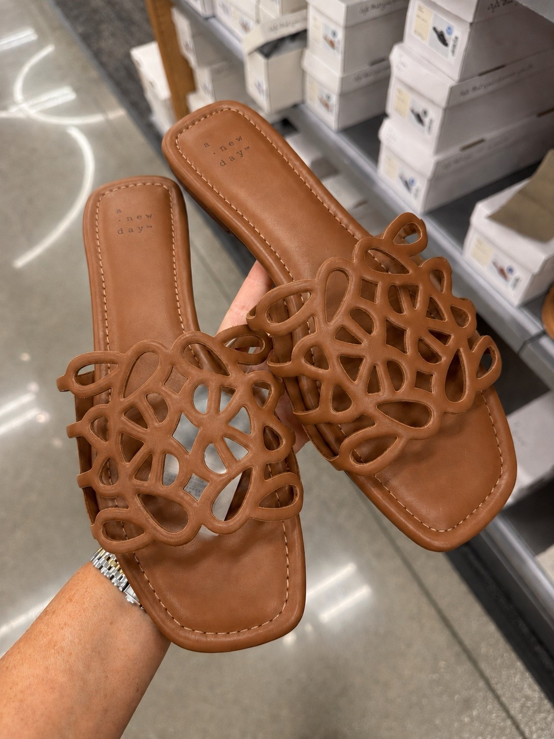 Target fashion target finds look just like the Loewe petal sandal for less