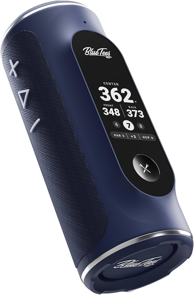 Blue Tees Golf Player+ GPS Speaker with Touch Screen Display, 10+ Hours Battery, 40,000+ Courses,... | Amazon (US)