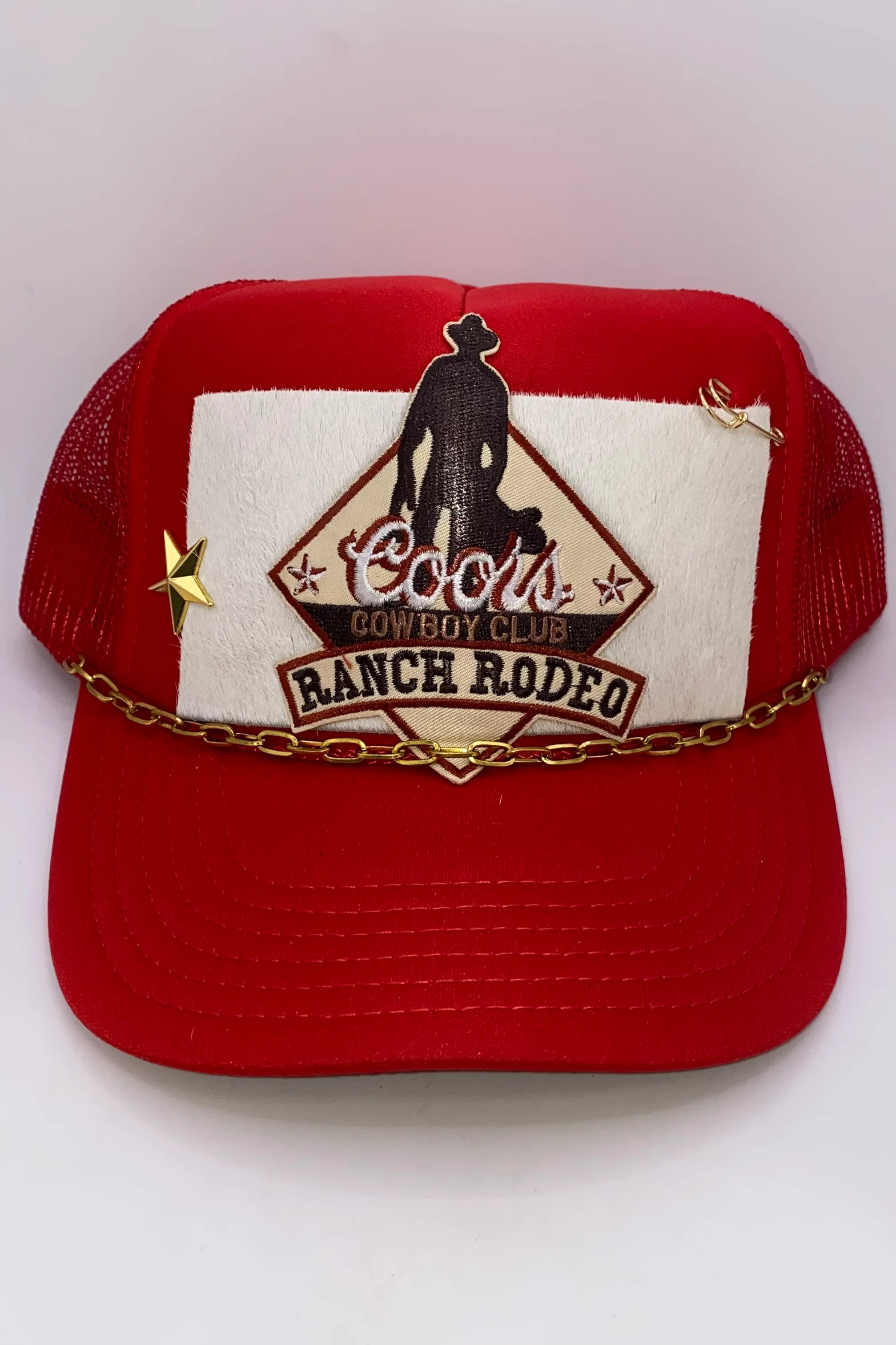 Custom Trucker Red 1 | The Willow Tree