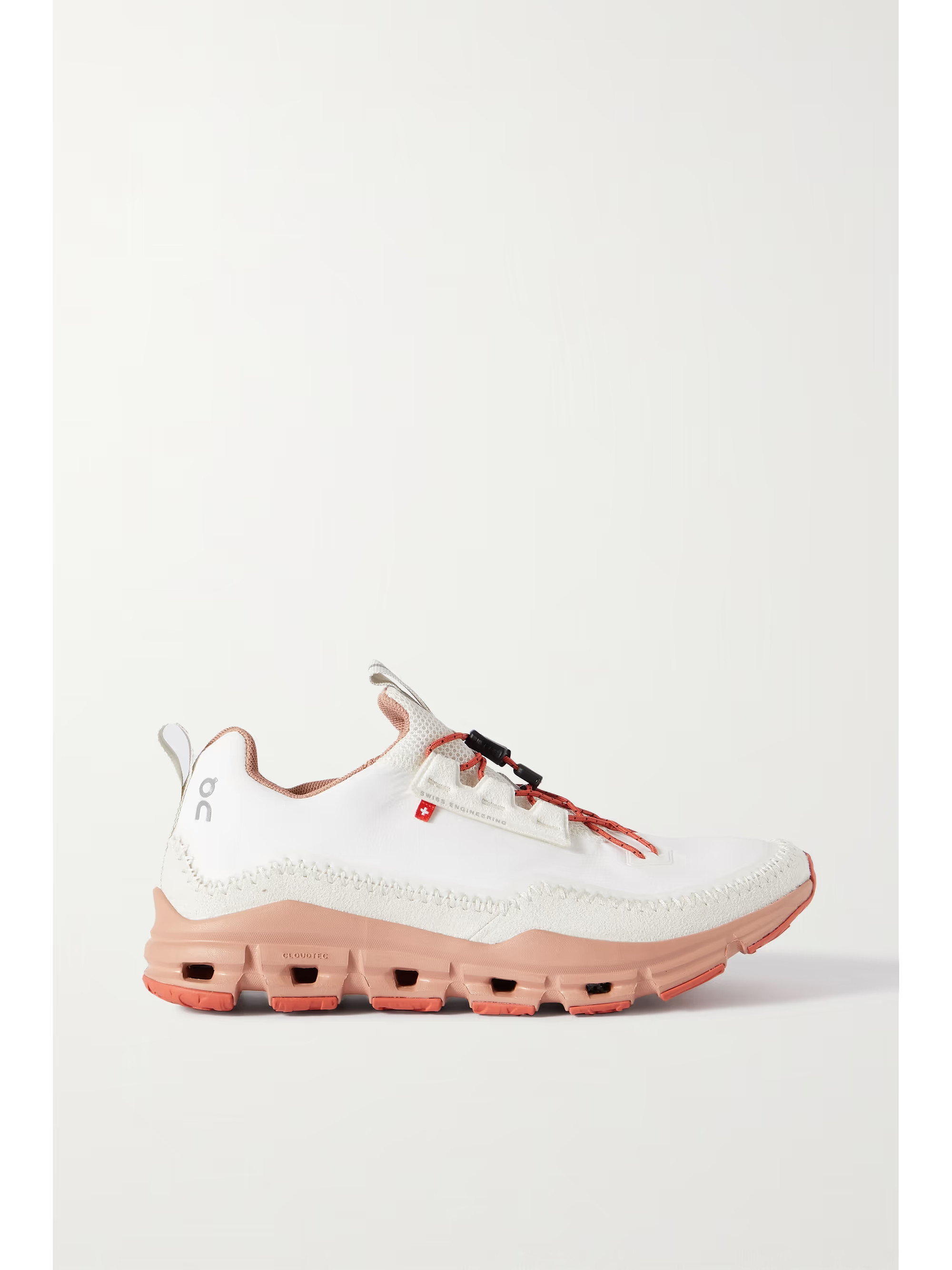Cloudaway neoprene, faux suede and mesh sneakers | NET-A-PORTER (US)