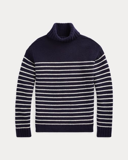 Striped Wool Turtleneck Sullivan Slim Stretch Jean Leather Military Belt Normanton Leather Chelsea B | Ralph Lauren (US)