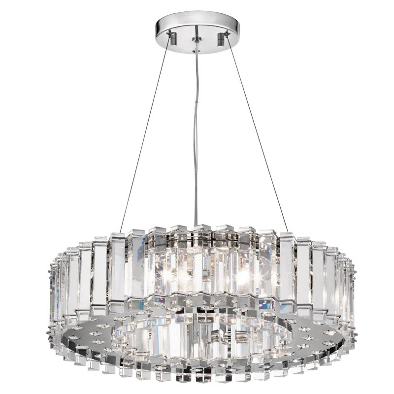 Crystal 6-Light Chandelier | Wayfair North America