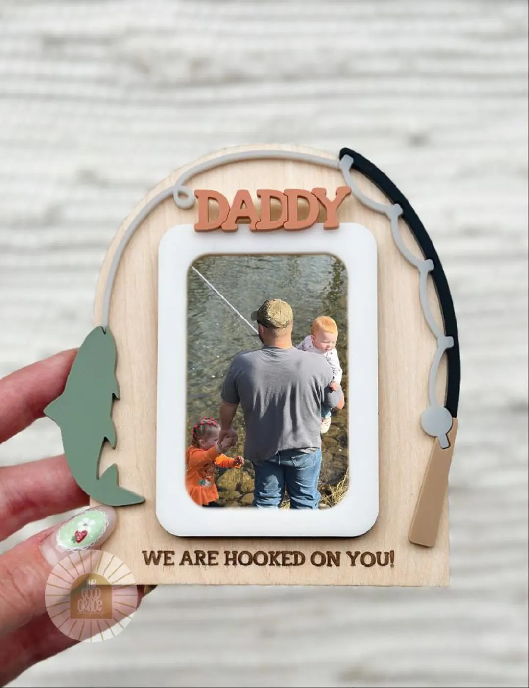 Father's Day Fishing Fridge Photo Magnet | Father's Day Gift | Photo Frame | Gift for Dad | Gift ... | Etsy (US)