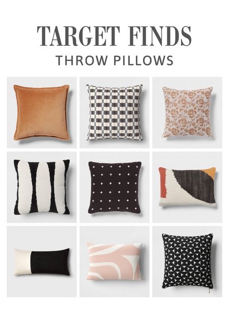 NEW @target Threshold throw pillows! 

#LTKStyleTip #LTKFindsUnder50 #LTKHome