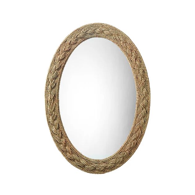 Saugatuck Braided Mirror | Cailini Coastal