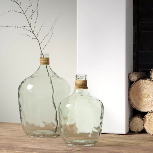 Belton Recycled Glass Table Vase | Wayfair North America