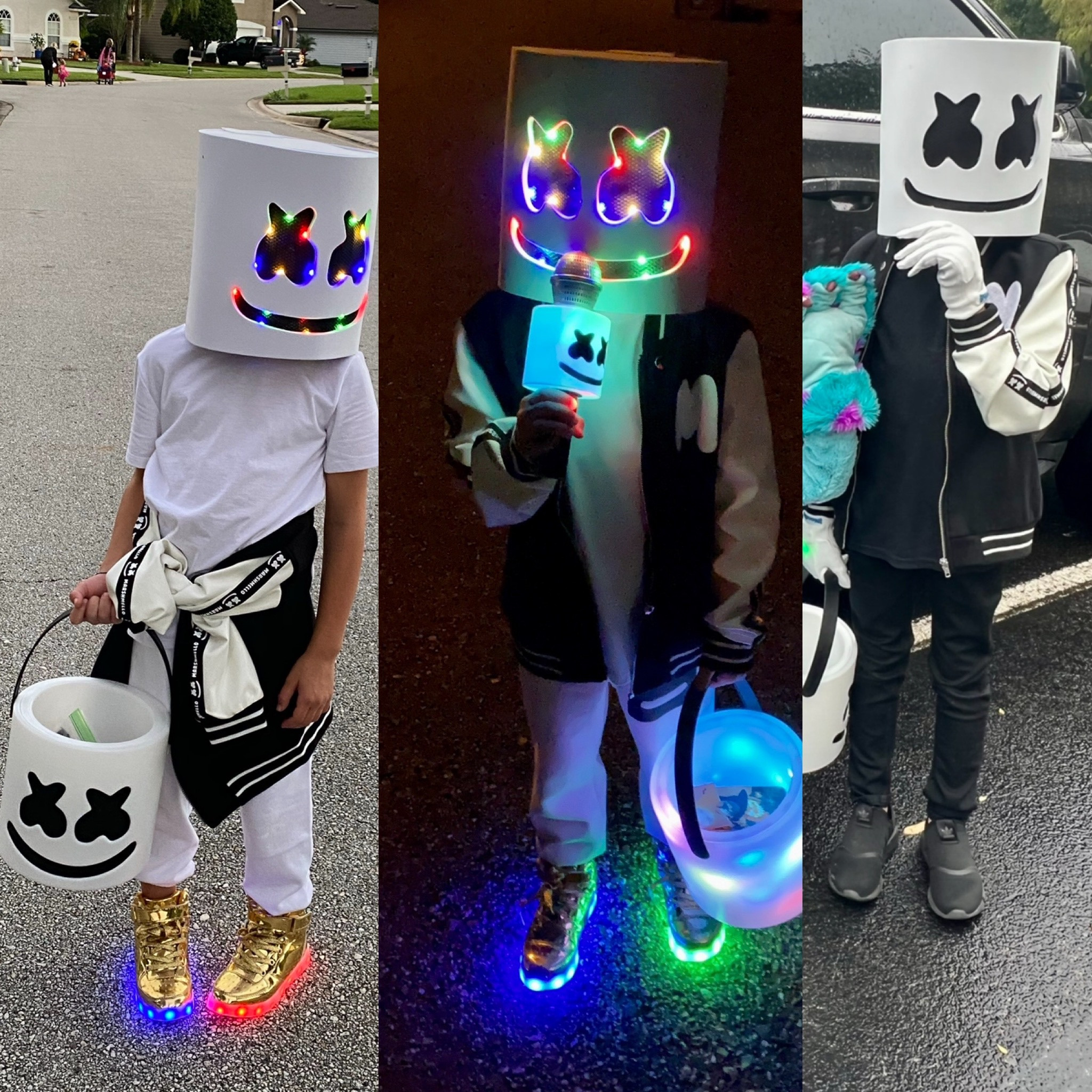 These shoes are the best. They come in so many colors. The boys have worn them to many events at night. My son loved this light up marshmallow costume so much he did it two years in a row 🤣🤷🏼‍♀️. Kids Halloween costume.

#LTKfamily #LTKHalloween #LTKkids