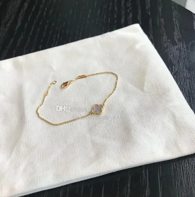 designer bracelets van clover bracelet 3Colors Designers Fashion Design Double Side 4Clover Charm... | DHGate